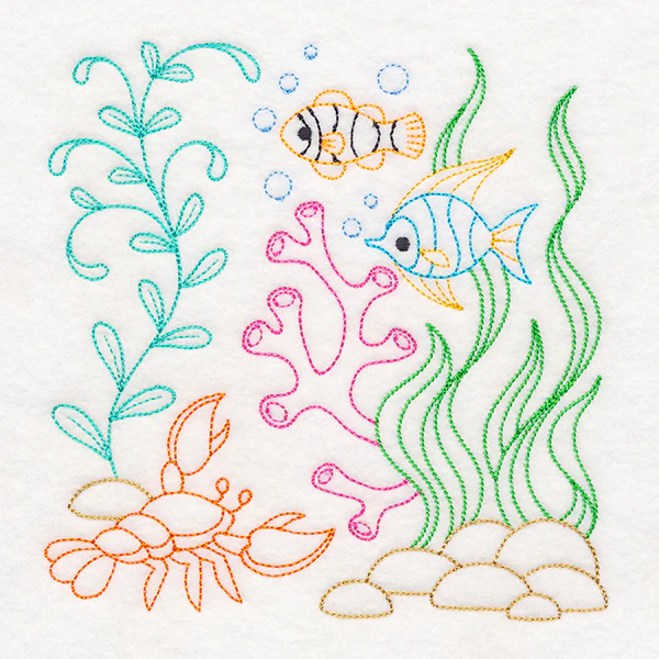 Ocean Adventure Fish & Lobster (Vintage) - Image 3