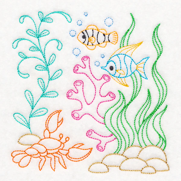 Ocean Adventure Fish & Lobster (Vintage) - Image 4