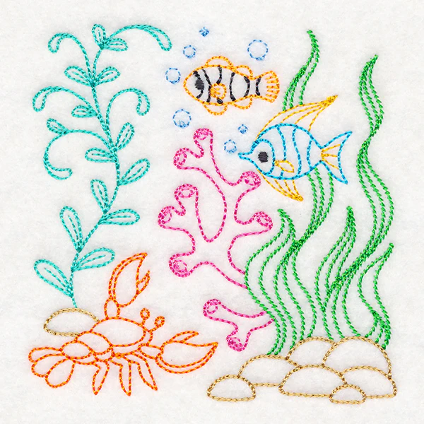 Ocean Adventure Fish & Lobster (Vintage) - Image 5