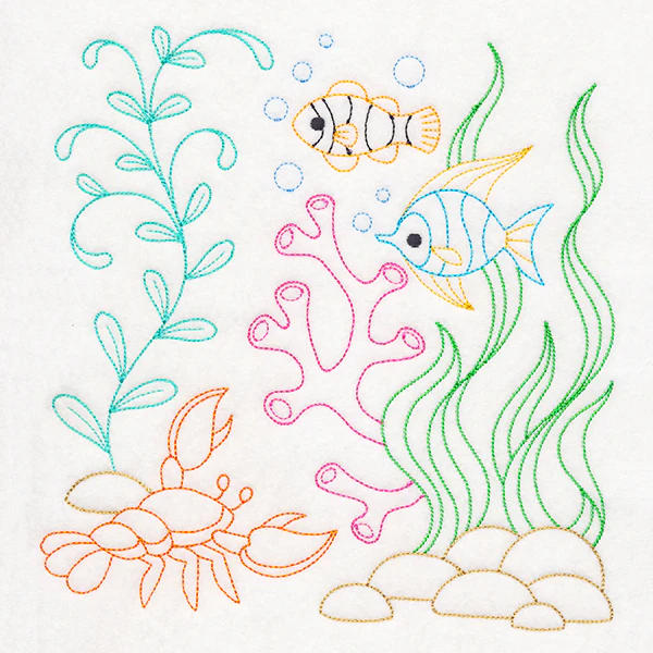 Ocean Adventure Fish & Lobster (Vintage) - Image 6