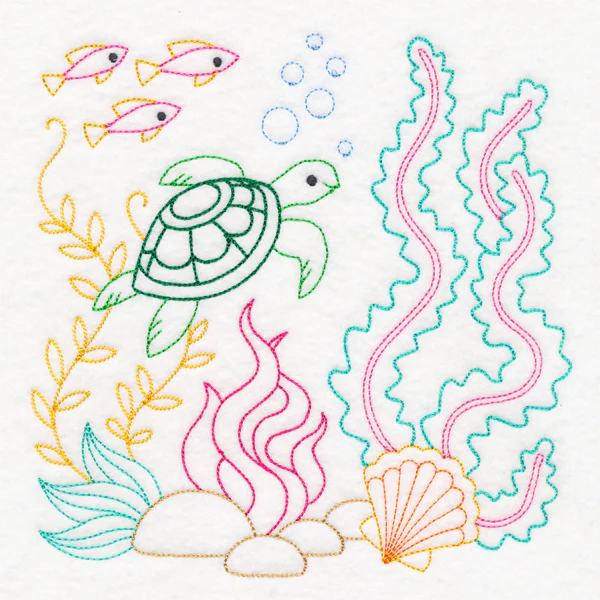 Ocean Adventure Turtle (Vintage) - Image 2