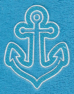 Ocean Anchor (Embossed) - Image 3