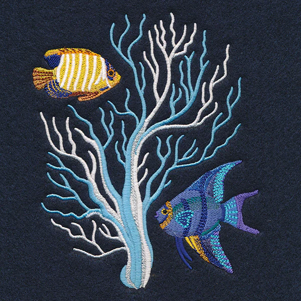 Ocean Blue Coral & Fish Feature - Image 3