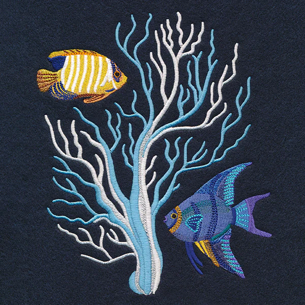Ocean Blue Coral & Fish Feature - Image 4