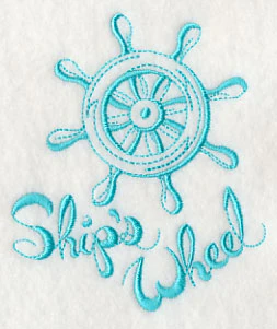 Ocean Fresh Ship's Wheel - Image 2
