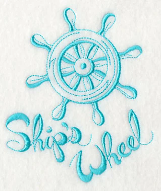 Ocean Fresh Ship's Wheel - Image 3