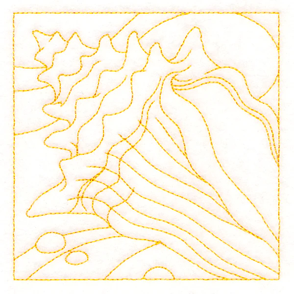 Ocean Treasures Quilting - Conch Shell (Double Run) - Image 5