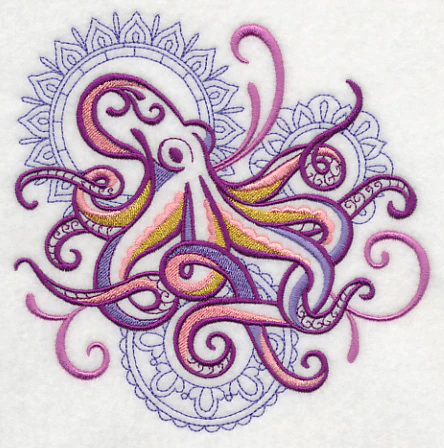 Octopus with Mehndi Echo - Image 3