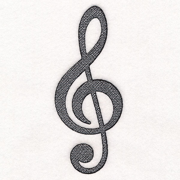 Of Note Treble Clef (Embossed) - Image 7