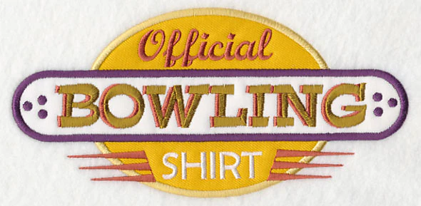 Official Bowling Shirt (Applique) - Image 3