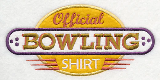 Official Bowling Shirt (Applique) - Image 4