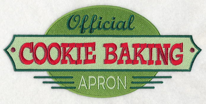 Official Cookie Baking Apron - Image 2