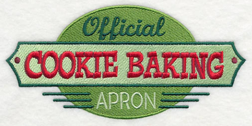 Official Cookie Baking Apron - Image 4