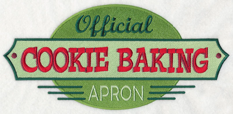 Official Cookie Baking Apron - Image 7