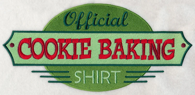 Official Cookie Baking Shirt - Image 7