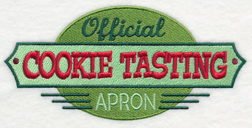 Official Cookie Tasting Apron - Image 4