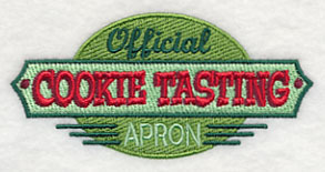 Official Cookie Tasting Apron - Image 6