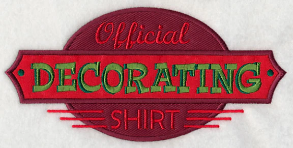Official Decorating Shirt (Applique) - Image 3