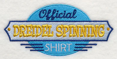 Official Dreidel Spinning Shirt - Image 5
