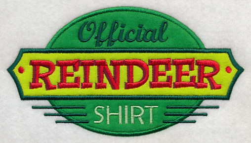 Official Reindeer Shirt (Applique) - Image 4