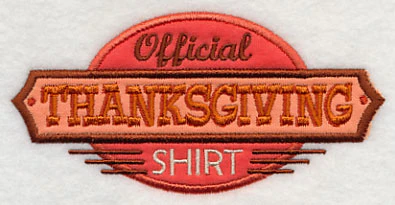 Official Thanksgiving Shirt (Applique) - Image 5