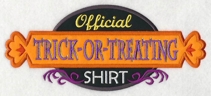 Official Trick-or-Treating Shirt (Applique) - Image 2