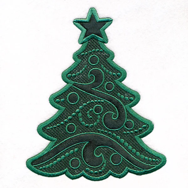 Oh Christmas Tree (Applique) (Embossed) - Image 3