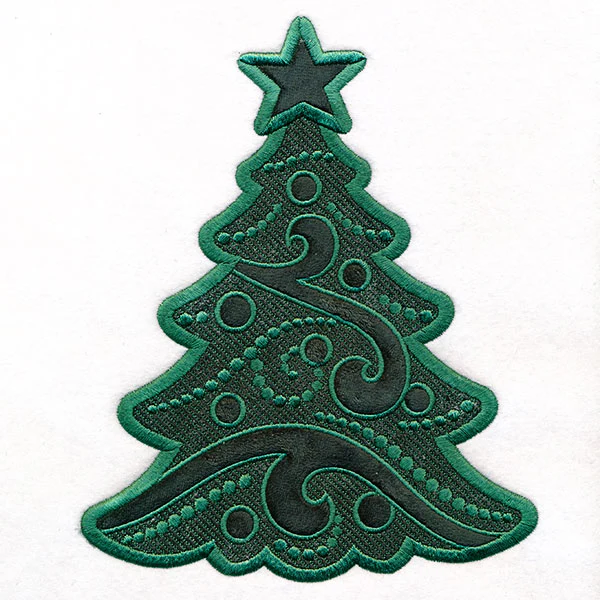 Oh Christmas Tree (Applique) (Embossed) - Image 7