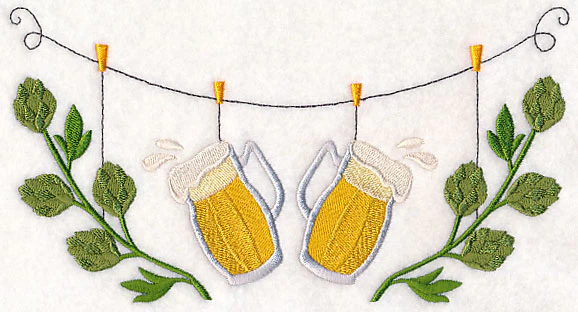 Oktoberfest Beer and Hops Clothesline - Image 2