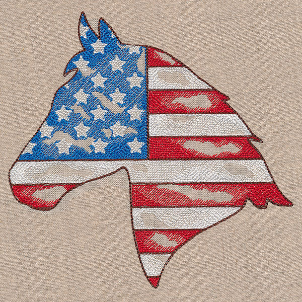 Old Glory Horse Silhouette - Image 5