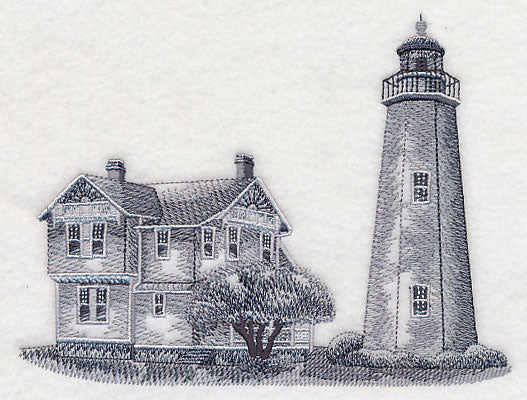 Old Point Comfort Lighthouse Sketch (Virginia) - Image 2