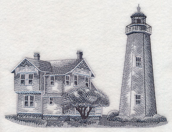 Old Point Comfort Lighthouse Sketch (Virginia) - Image 4
