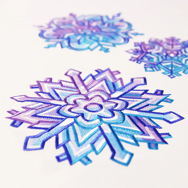 Ombre Snowflakes 2 - Image 2