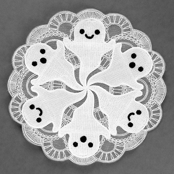 One for the Boos Ghost Doily (Organza) - Image 5