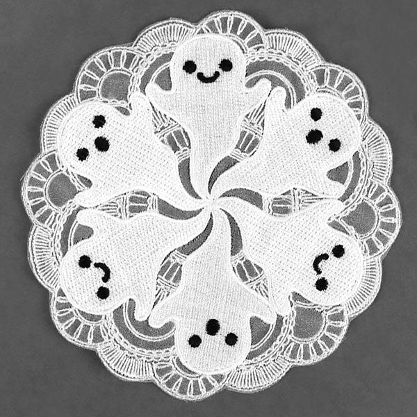 One for the Boos Ghost Doily (Organza) - Image 7