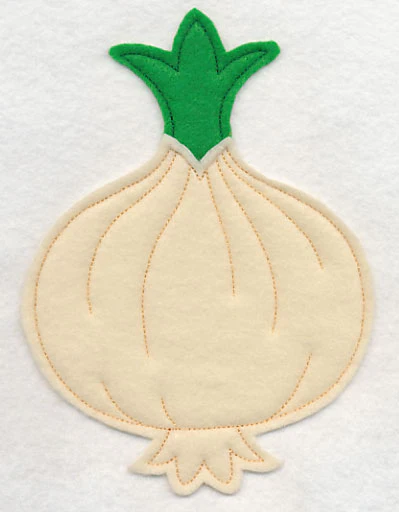 Onion (Crafty Cut Applique) - Image 3