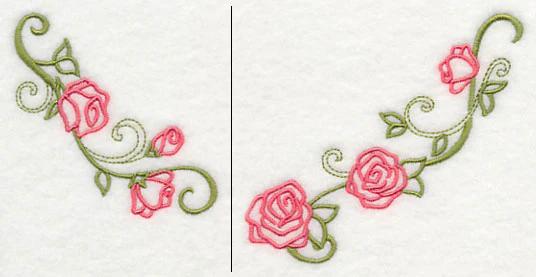 Open Road Rose Neckline (V-Neck) (Split) - Image 2