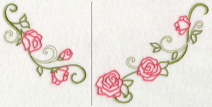 Open Road Rose Neckline (V-Neck) (Split) - Image 4