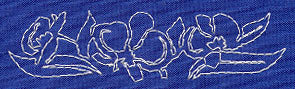 Orchid Sashiko Border (Single Run) - Image 4