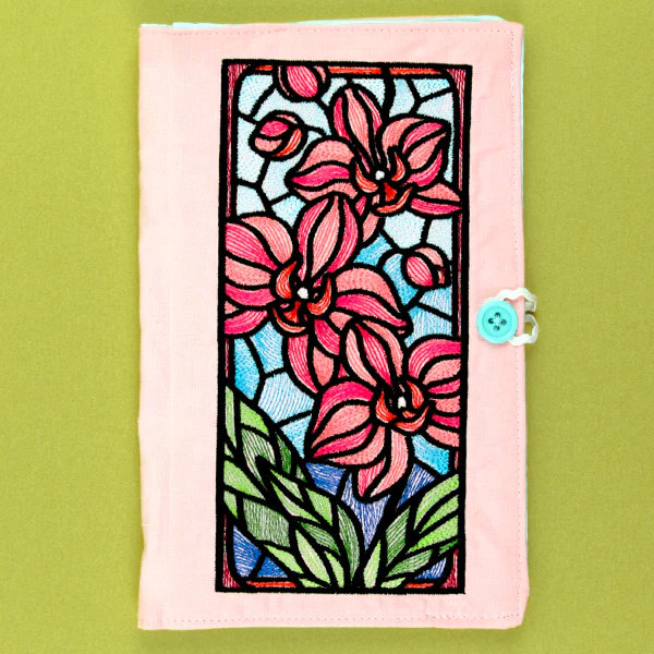 Orchid Stained Glass Panel - Image 11