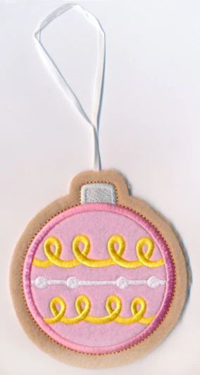 Ornament Cookie Ornament (In-the-Hoop) - Image 2