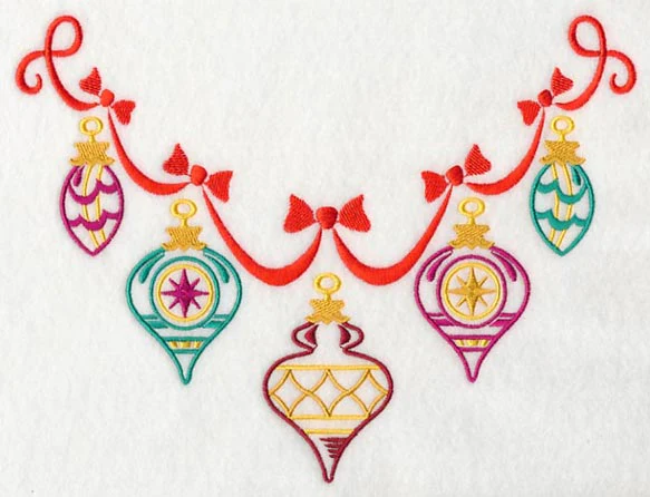 Ornament Neckline (V-Neck)