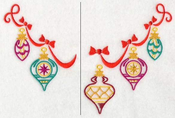 Ornament Neckline (V-Neck) (Split) - Image 2