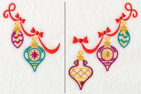Ornament Neckline (V-Neck) (Split) - Image 3