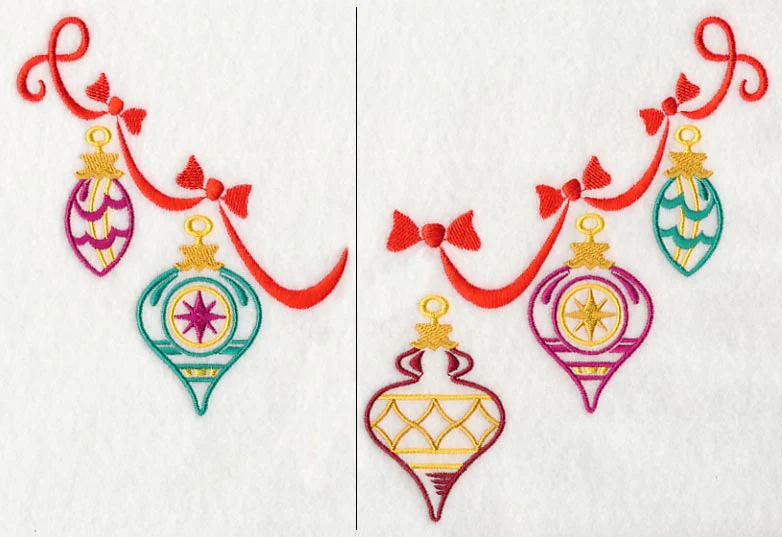 Ornament Neckline (V-Neck) (Split) - Image 4