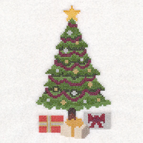 Ornate Christmas Tree Panel (Cross Stitch) - Image 2