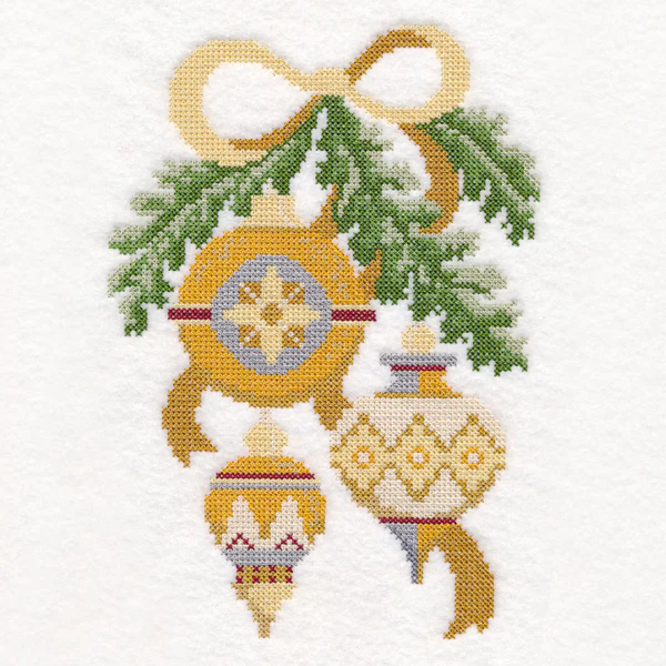 Ornate Ornaments Panel (Cross Stitch) - Image 3