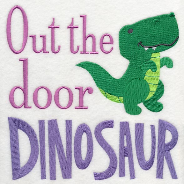 Out the Door Dinosaur - Image 6