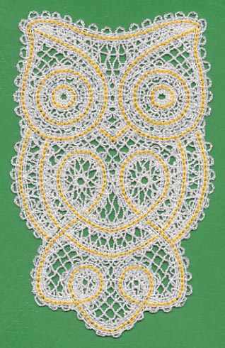 Owl (Battenburg Lace) - Image 3