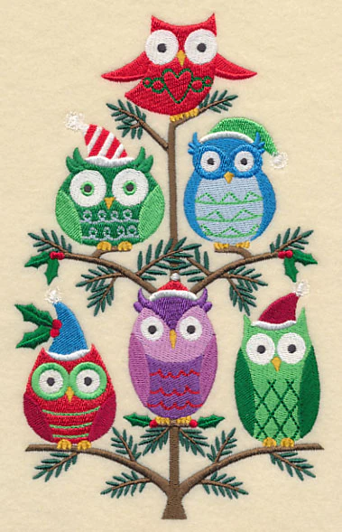 Owl Be Home for Christmas Tree - Image 2